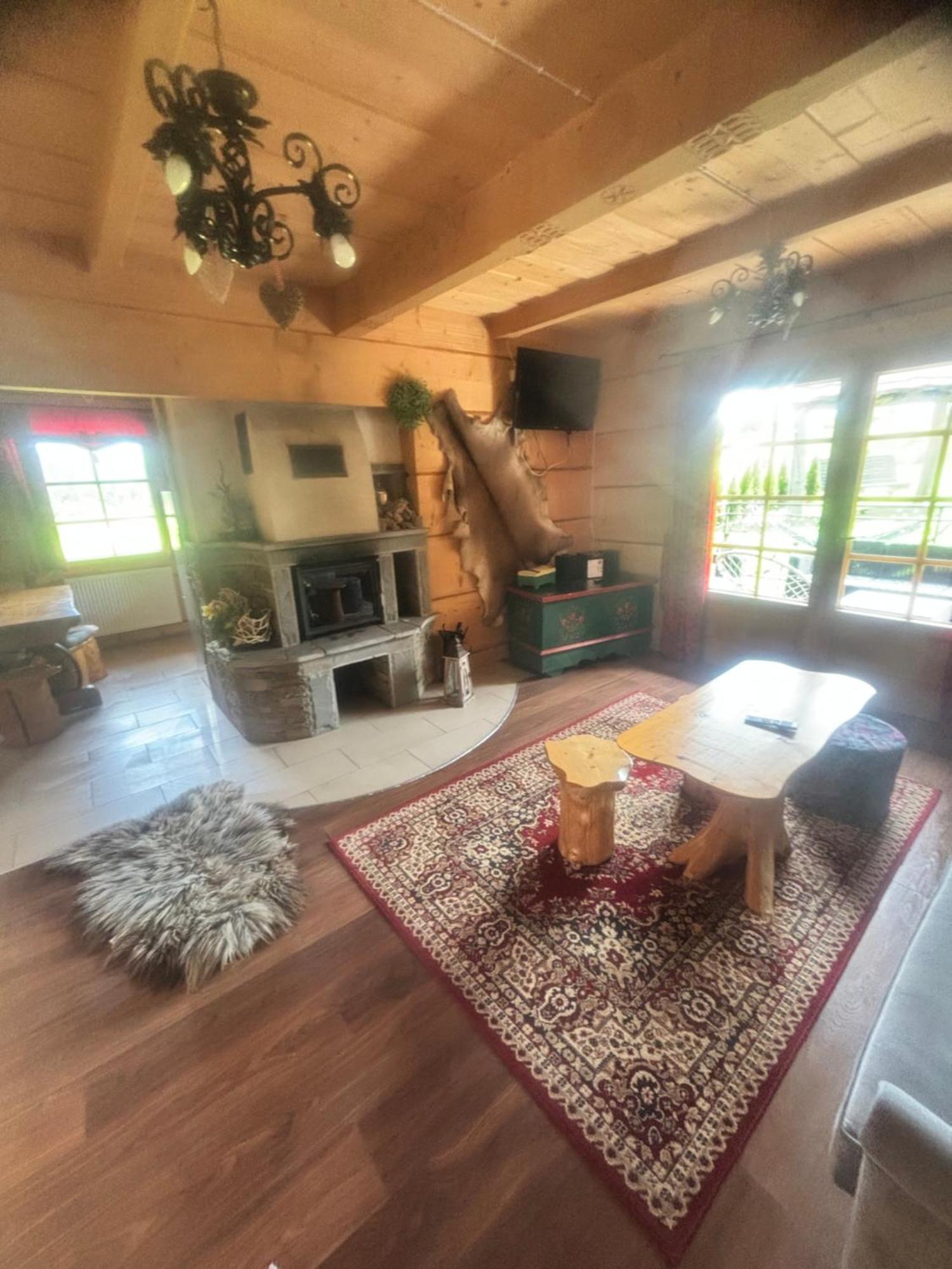 Goralskie Przytulne Domki U Kantora Poronin Exterior foto